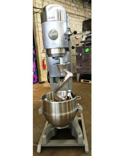 Hobart M-802-UH. 80 Quart Tall Column Mixer.  Accessories Included.