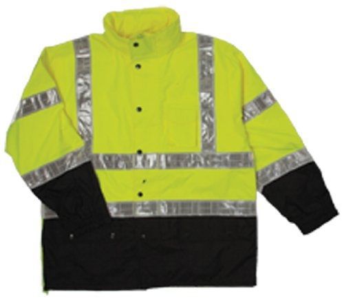 ML Kishigo RWJ100 Storm Stopper Pro Rainwear Jacket, Fits 4X-Large and 5X-Large,