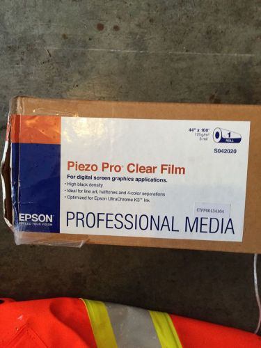 Epson piezo pro crystal clear film