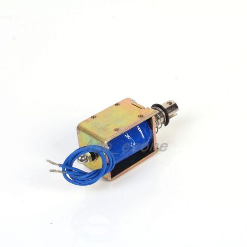 Jf-1040b dc 12v w/ screw rod pull type electromagnet 25n suction 10mm magnetics for sale
