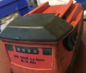 HILTI Lithium battery pack B36/6.0 Li-lon CPC 36V high capacity 6.0Ah