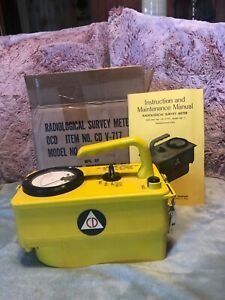 Radiological Survey Meter Model No. 1