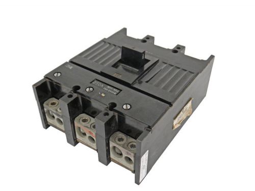 Ge tjj436250 3p 250a 600vac circuit breaker w/750-2500a 3-pole 250-amp trip for sale