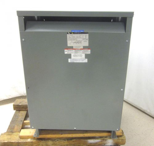 Square d 75 kva 3-ph pri:480 sec:208y/120 transformer 75kva 75t3hfisnlp for sale