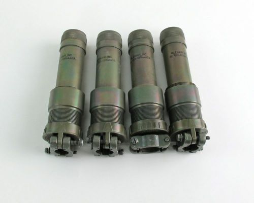 (4) Glenair G6783-1816A4BA + MS3057-16A Connector Backshell Strain Relief M81511