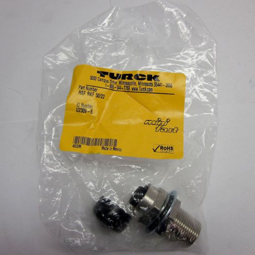 NEW Turck RSF RKF 50/22 U2309-5 Bulkhead Receptacle 5P