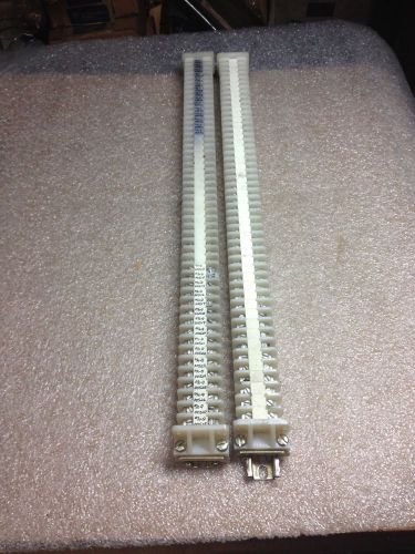 (RR29) 2 DIN RAILS WITH 50 TERMINAL BLOCKS