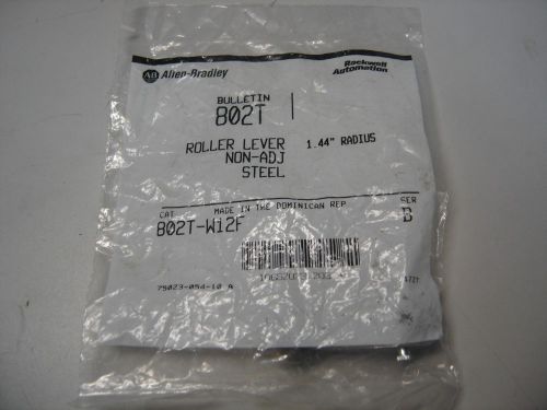 Allen bradley 802t-w12f steel roller lever arm 1.44&#034; radius non-adj series b nib for sale