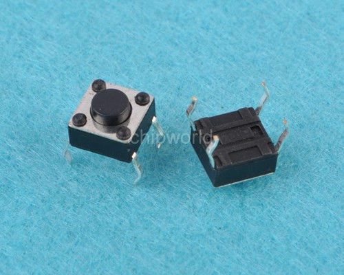 30pcs 6*6*H4.3 Tact Switch Push Button 6x6xH4.3(mm) 6*6*4.3