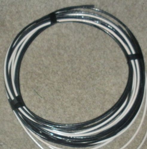 3 Strands 2/Black &amp; 1/White 6 AWG Copper THHN/THWN Wire 75 + feet Cerro Vinylon