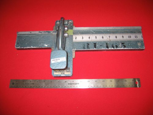 CARPENTER 95 MANUAL FLAT CABLE CUTTER W/ HSS CUTTING BLADE AKA AS PANDUIT FCS2