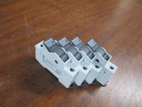 Lot of 4 allen-bradley ab fuse holder 30a 600v class cc for sale