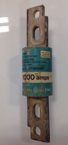 GENERAL ELECTRIC CLASS L 1000AMPS FUSE GF8B1000