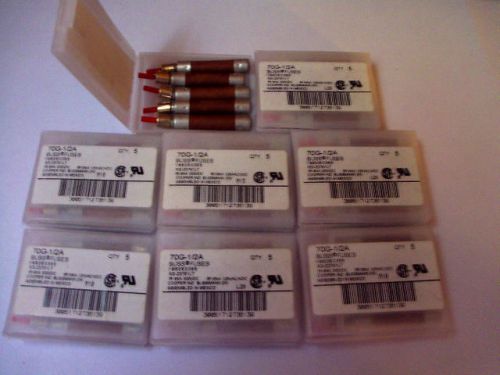 8 COOPER  BUSSMAN 70G-1/2A KS23751L7 Alarm Indicating Striker Pin 5 PACK BOXES