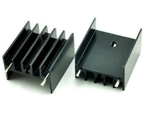 400pcs,25*23*16MM 25x23x16mm TO-220 triode Aluminum Heatsink IC Radiator ,XYZ 03