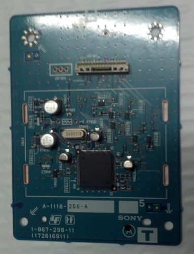 SONY KLV-V40A20 T BOARD 1-867-298-11 A-1118-250-A  QG BOARD 1-867-296-21