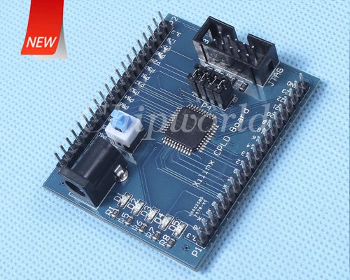 Xilinx coolrunner-ii xc2c32a cpld development board learn board new for sale