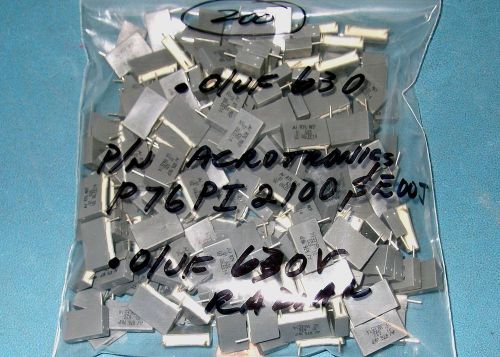 APPRX 200PC LOT .01UF630V RADIAL FILM CAPACITOR PN P79PI2100SE00J