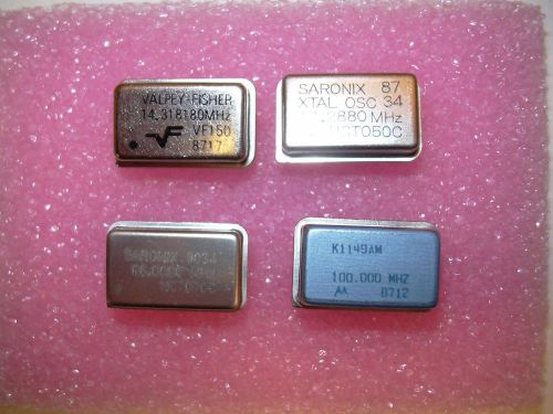 SPECIAL LOT OF CRYSTAL OSCILLATORS