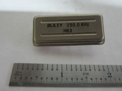 BLILEY ELECTRIC FREQUENCY CONTROL 150 kHz HB3 QUARTZ CRYSTAL