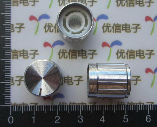 DZ409 15MM x 16.5MM aluminum alloy potentiometer knob silver ~1pcs~