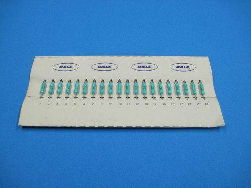 (20) DALE Type MFF (Metal Film) Axial Resistors: 47.5K 1% 3/4W (70C) 1/2W (125C)