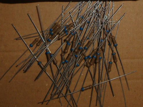 50pcs 100R Ohm resistors, vintage from 1980s