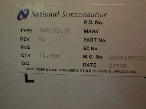 9500 pcs nsc 1n4148.tr for sale