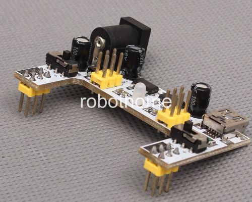 Breadboard Power Supply Module 5V/3.3V for MB-102 Brand New