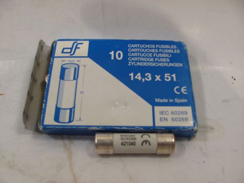 ALTECH 40C14X52GI  40 amp 500 volt FUSE  14 x 51 mm  17 UNITS IN SALE