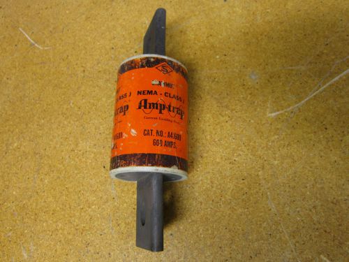 Amp Trap Shawmut A4J600 600V 600A CLASS J FUSE