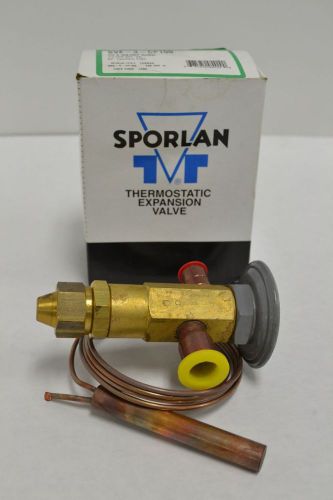 NEW SPORLAN SVE-3-CP100 THERMOSTATIC EXPANSION VALVE 1/2X5/8 5FT TUBE B206395