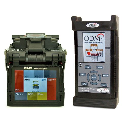 Inno ifs-10 fusion splicer &amp; odm otr 700-q sm &amp; mm otdr 850, 1300, 1310, 1550nm for sale