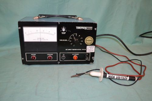 Torotron Model THP-05 AC Hipot Tester 0-5kV HI-POT    &amp;