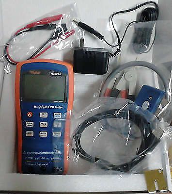 Handheld LCR Inductance Capacitance QZD ESR DEG Meter Test 100-10KHz USB TH2822A