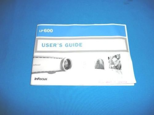 Infocus LP600 User Guide  C