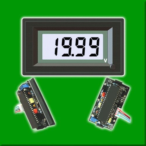 12V  20V WHITE PANEL METER SOLAR BATTERY GAUGE TESTER VOLTMETER BOAT MPV SUV RV