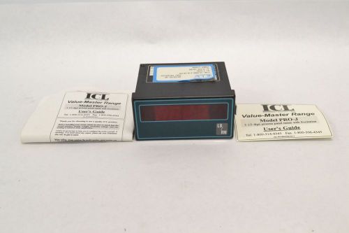 INDUSTRIAL CONTROLS IX/PRO-J-A-24-FS ICL PANEL MOUNT METER 110V-AC B283006