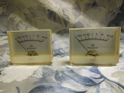 TWO WATT METERS