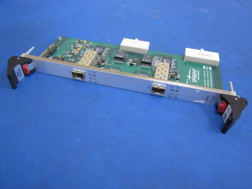 Spirent Abacus 5000 IFI3 Dual Fiber Media Rear Card ICG-3003R 81-03570-031