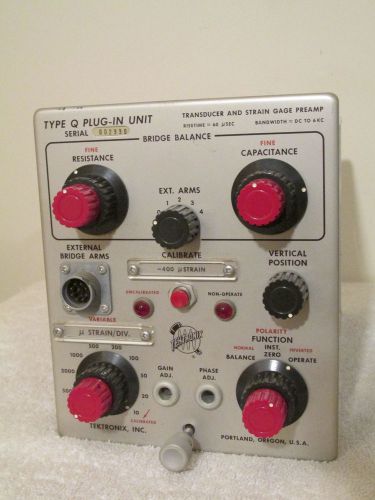 Tektronix  Type Q  Plug-in    500 Series