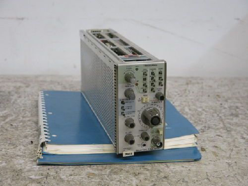 TEKTRONIX 7B85 DELAYING TIME BASE PLUG-IN, MANUAL, 400MHz