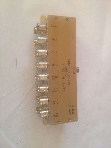 Mini-Circuits 15542 ZFSC-16-1-75 Splitter