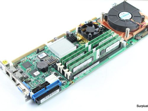 Nexcom picmg peak 760vl2(lf) cpu board - full-sized lga775 4bp00760c1x0 sbc for sale