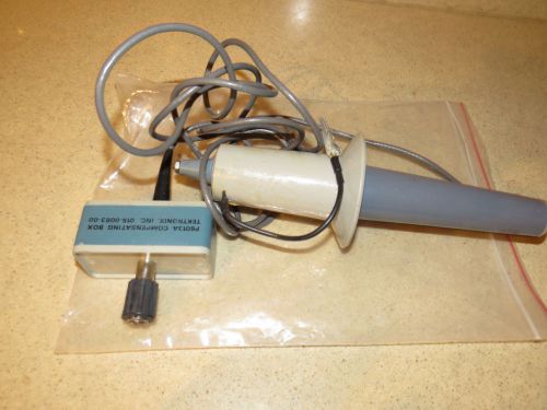 TEKTRONIX P6013a PROBE w/ COMPENSATING BOX (tp1)