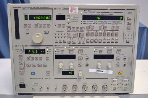 Advantest D3186 Pulse Pattern Generator Option 10-70 150MHz-12GHz