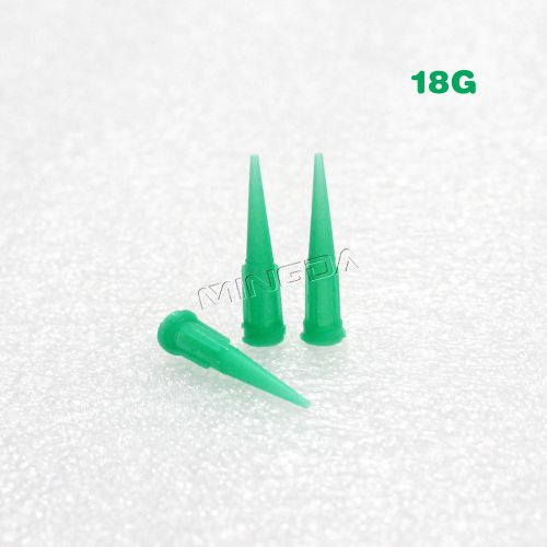 Free shipping!t/t 18g dispenser needle /plastic glue dispenser needle for sale for sale