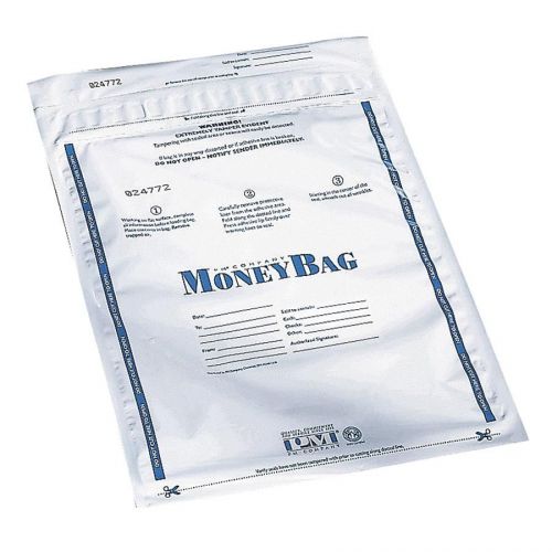 Pm company pmc58001 disposable deposit money bags pack of 100 for sale