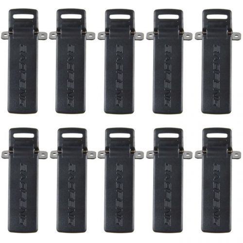 10PCS Original Belt Clip for BAOFENG UV-5R UV-5RA UV-5RB UV-5RC 5RD 5RE 5RE+