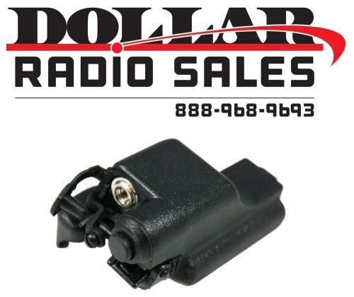 New motorola bdn6676d 3.5mm audio jack adapter w/ ptt ht1000 mts mtx jedi radios for sale